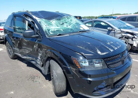 2018 Dodge Journey Se из США, поврежденный, VIN 3C4PDCAB6JT443438